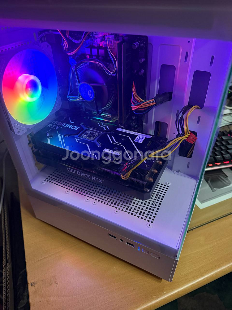 사무용 게이밍 컴퓨터 i5-9400f /rtx3070 / 램16g / h310 롤 배그 피파--0