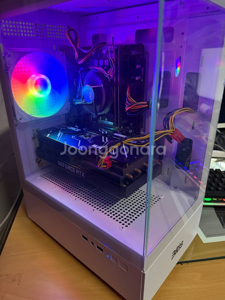 사무용 게이밍 컴퓨터 i5-9400f /rtx3070 / 램16g / h310 롤 배그 피파--2