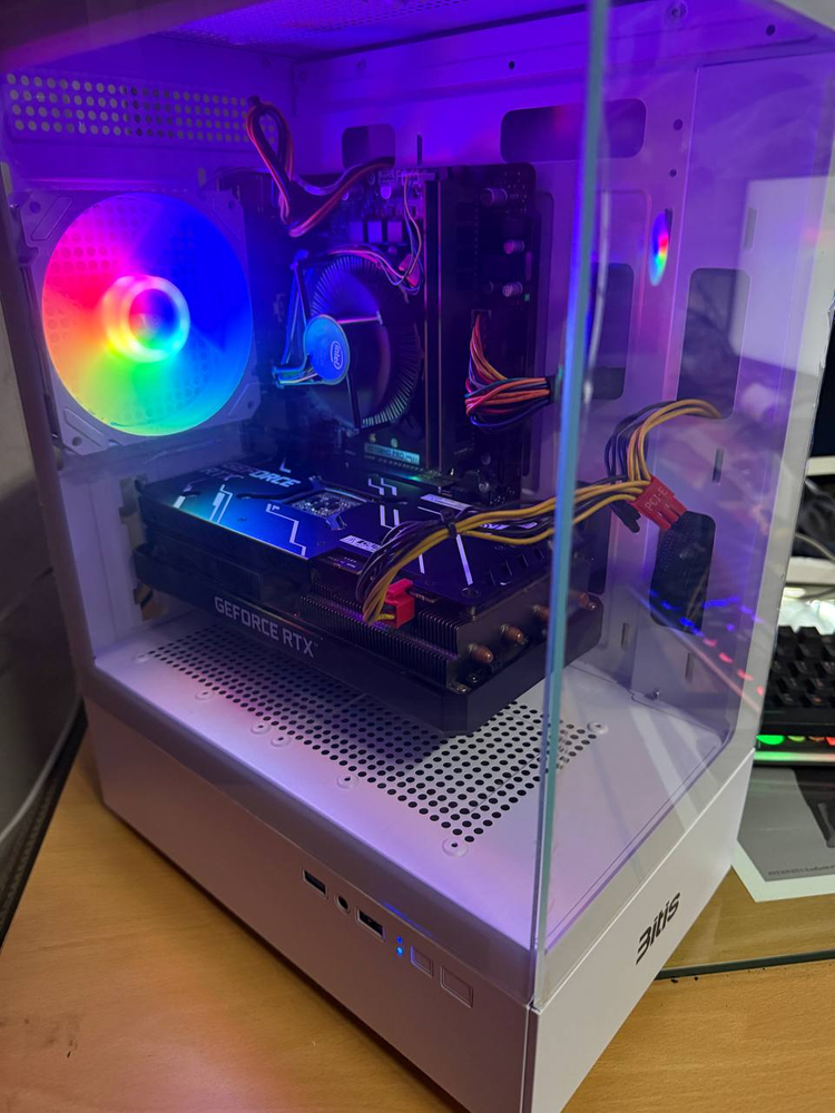 사무용 게이밍 컴퓨터 i5-9400f /rtx3070 / 램16g / h310 롤 배그 피파 이미지