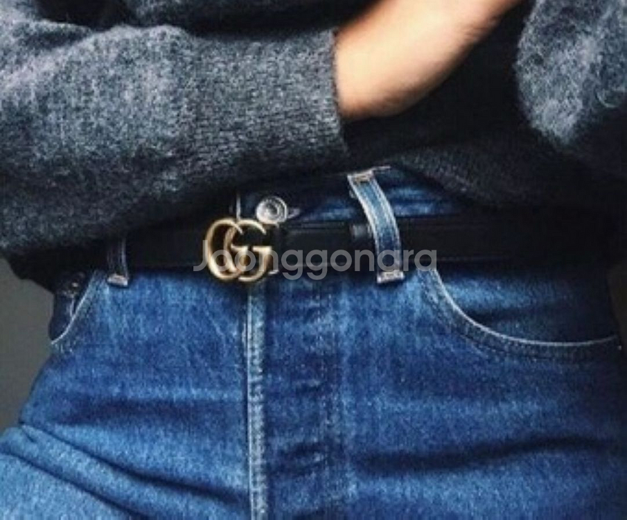 구찌 마몬트 벨트 2cm / 백화점 정품--0