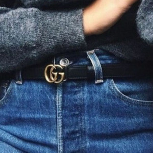 구찌 마몬트 벨트 2cm / 백화점 정품