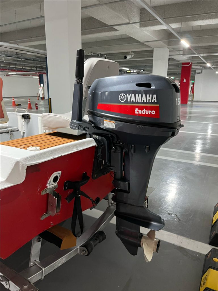 지니보트 하스윙 330트레일러 야마하15마력 이미지