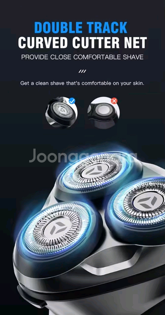 무선전기면도기 IPX7 완벽방수 헬릭스케어 에픽쉐이브--2