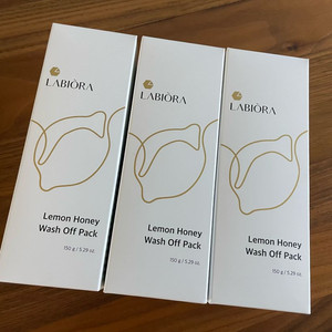 (미개봉) 배종옥 라비오라 레몬허니팩 3개