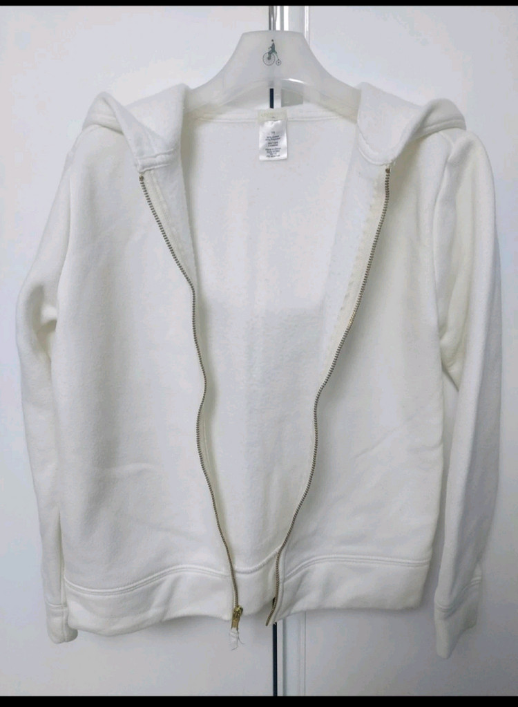 크루컷 여아 기모후드집업10y(고양이귀 후드티)--1