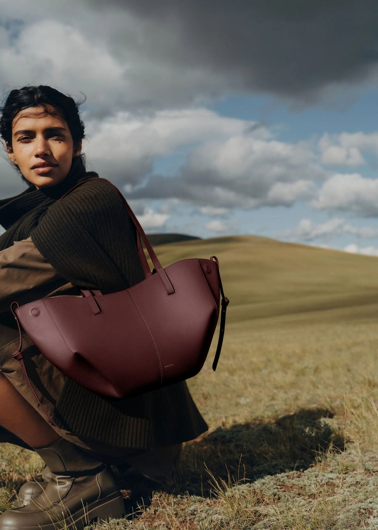 폴렌느 Cyme 심 시미 숄더백 미니 블랙체리--2