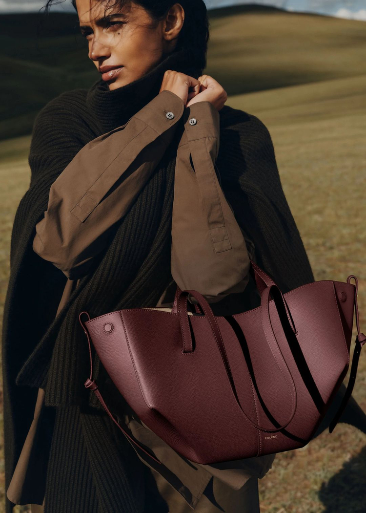 폴렌느 Cyme 심 시미 숄더백 미니 블랙체리--4