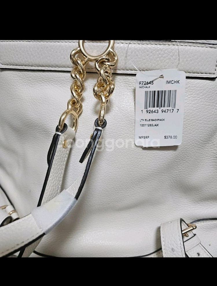 코치 엘르 가죽 백팩 (정품(새상품--1