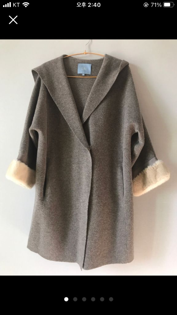 모100 밍크소매니트 55-77사이즈--0