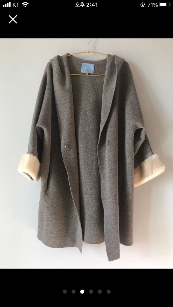 모100 밍크소매니트 55-77사이즈--2