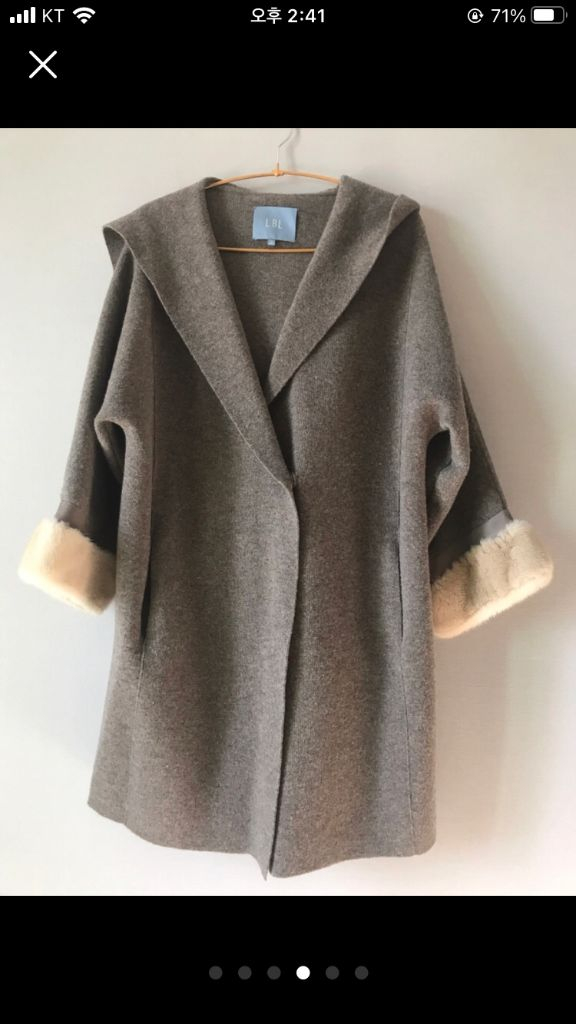 모100 밍크소매니트 55-77사이즈--3