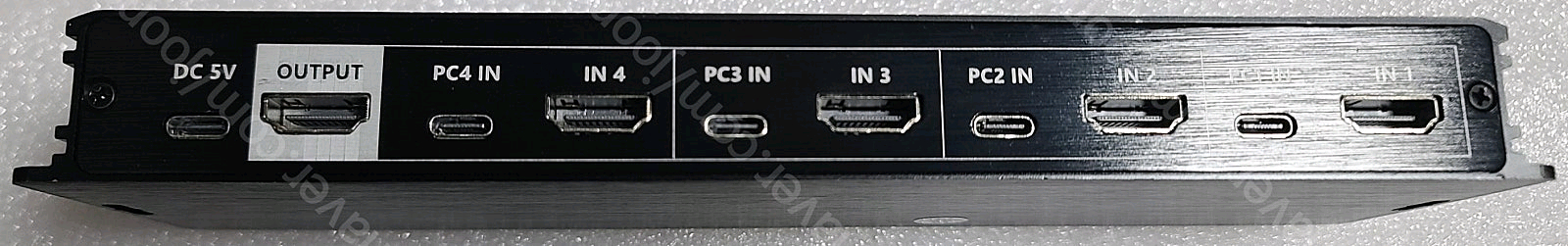 4K KVM HDMI 4x1, 쿼트 멀티뷰어 이미지