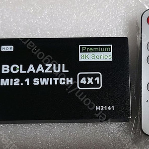 8K HDMI 2.1 4X1 선택기(리모컨)