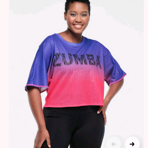 줌바웨어 매쉬반팔티셔츠 XS,S