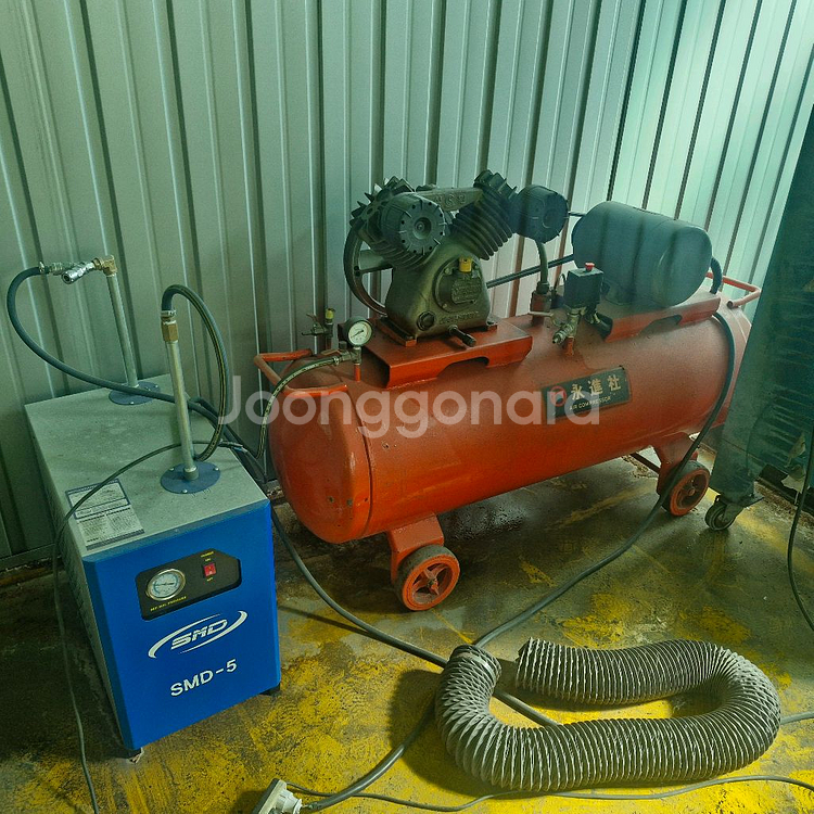 휠복원 수리 장비 일괄 판매합니다 분체도장기 열가마 탈착기 발란서 컷팅기 집진기 콤프레셔--5