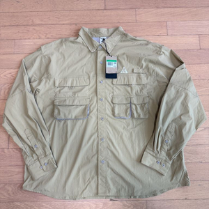 [XL] 나이키 acg 드라이핏 ADV UV 오브 위버 롱슬리브 셔츠 베이지 (hj2465-297)