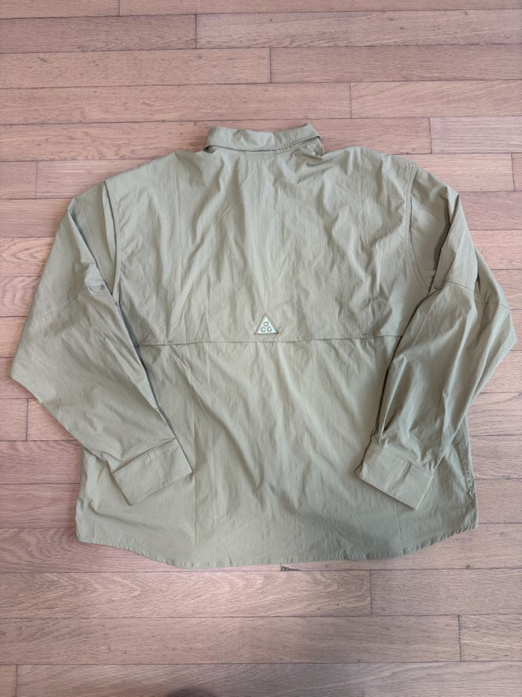 [XL] 나이키 acg 드라이핏 ADV UV 오브 위버 롱슬리브 셔츠 베이지 (hj2465-297)--2