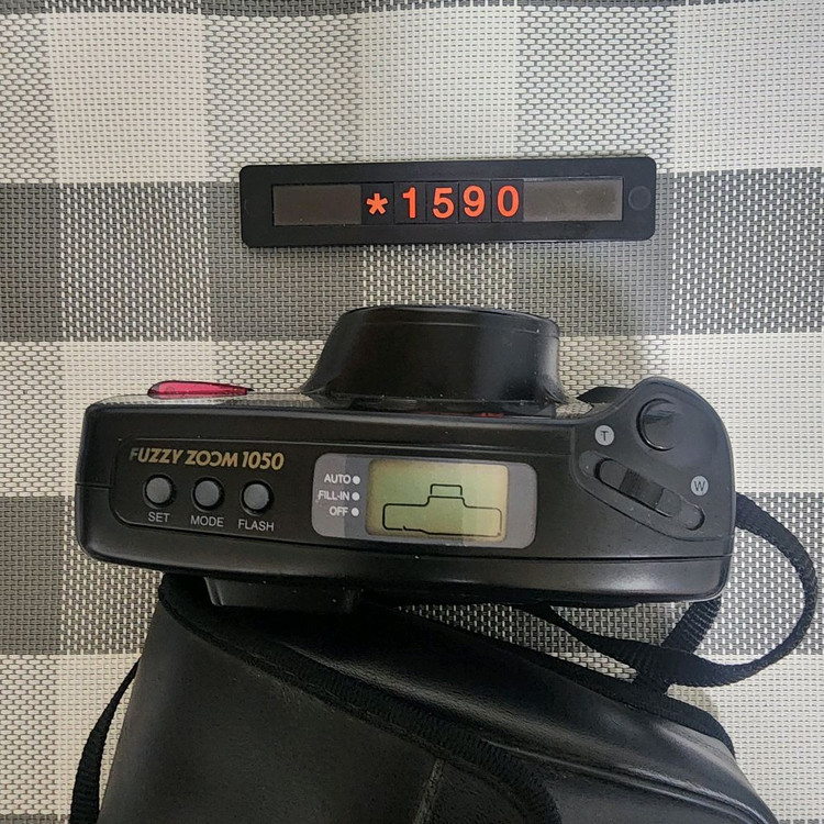 삼성캐녹스 퍼지줌 1050 필름카메라 파우치포함 이미지