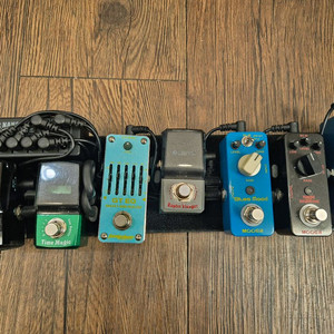 일렉기타 이펙터 페달보드 세트