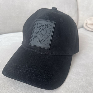 로에베 로고패치 캡모자 블랙 새상품