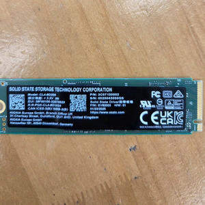 (미사용 새제품) 키오시아 CL4 8D M.2 256GB SSD