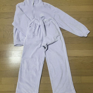 폴햄키즈 160사이즈 퍼플 트레이닝복 세트