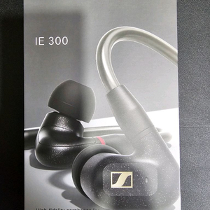 전문가용 젠하이저 IE 300 유선 이어폰 거의 새것