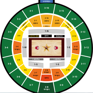 [농구] 6일 창원 엘지 1층S(A) 2연석