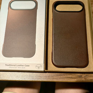 노마드 아이폰 에어 가죽 케이스(맥세이프 호환)