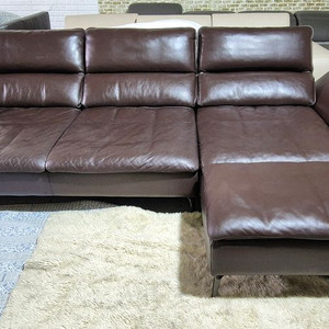 자코모 체스트 럭스 이태리 전체 통가죽 스윙소파+스툴 서울경기무료배송