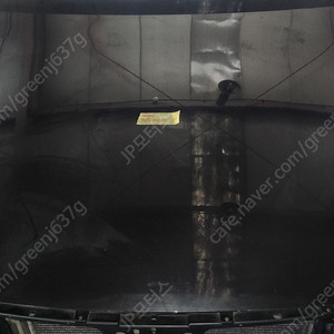 [중고]2008년식 957 카이엔 4.8L V8 후드 판매합니다 (블랙색상)