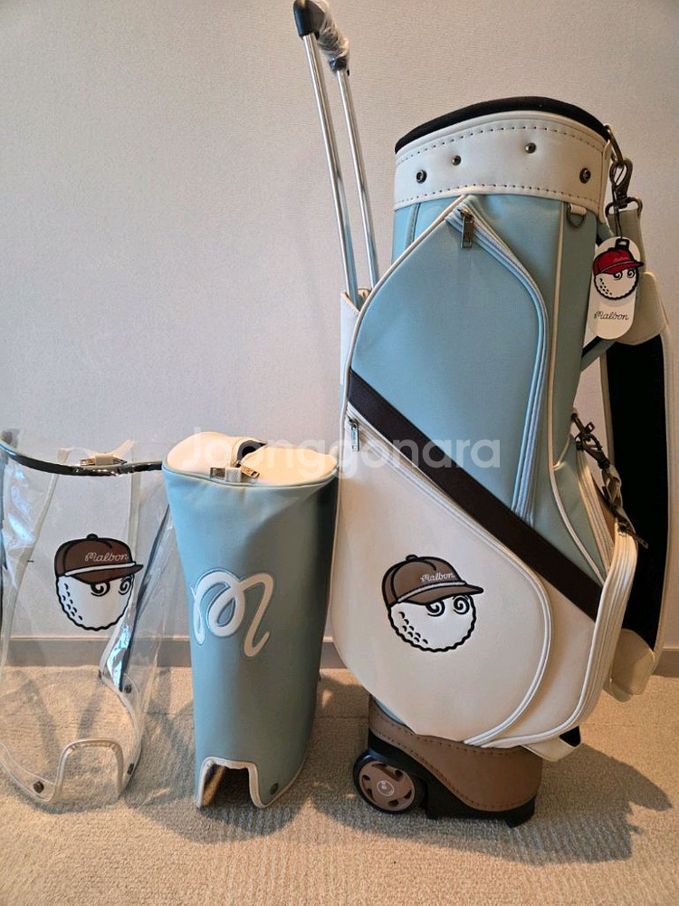 국내당일발송 말본골프백 캐디백 바퀴형 신상--2