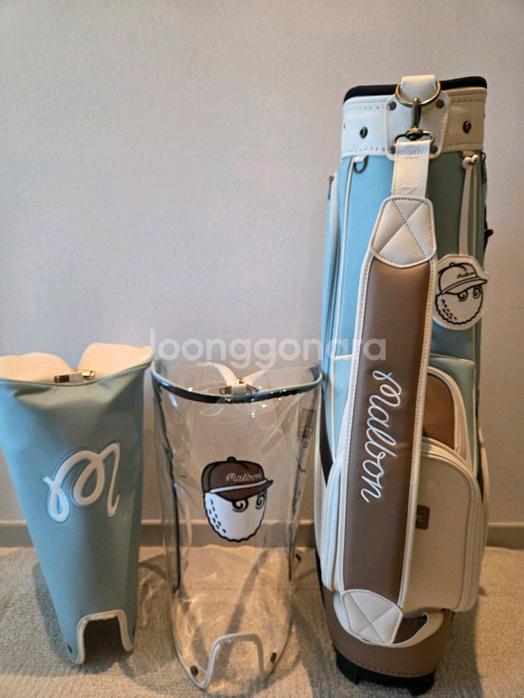 국내당일발송 말본골프백 캐디백 바퀴형 신상--3