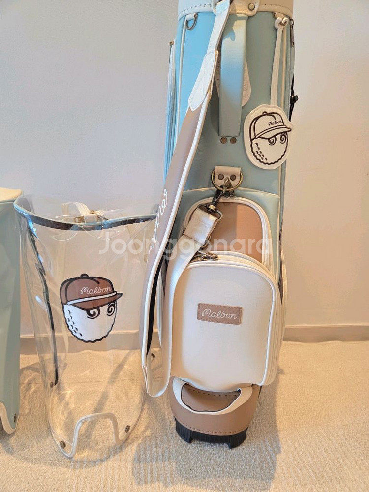 국내당일발송 말본골프백 캐디백 바퀴형 신상--4