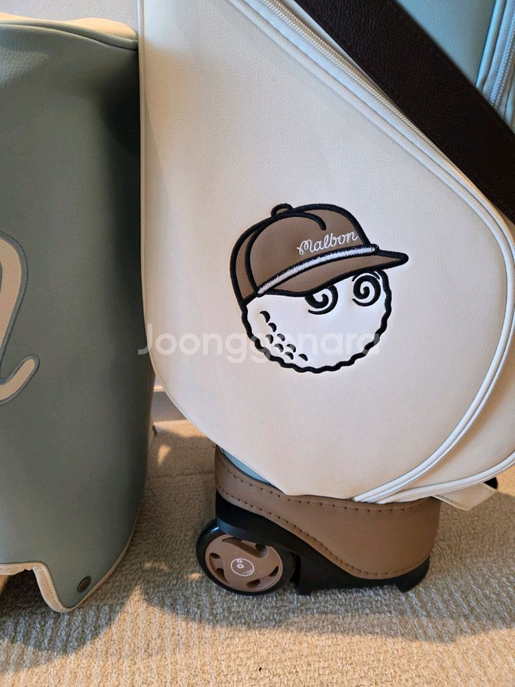 국내당일발송 말본골프백 캐디백 바퀴형 신상--6