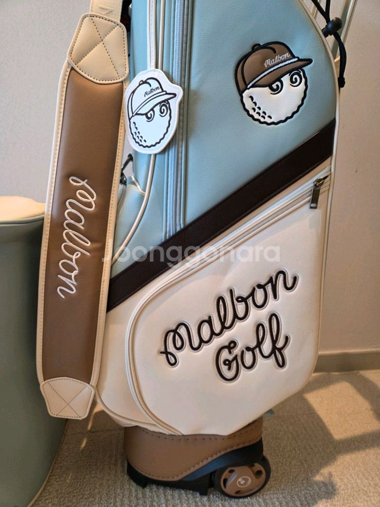 국내당일발송 말본골프백 캐디백 바퀴형 신상--7