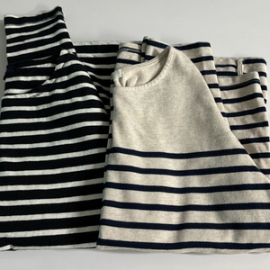 여성 스트라이프 면티셔츠 2개