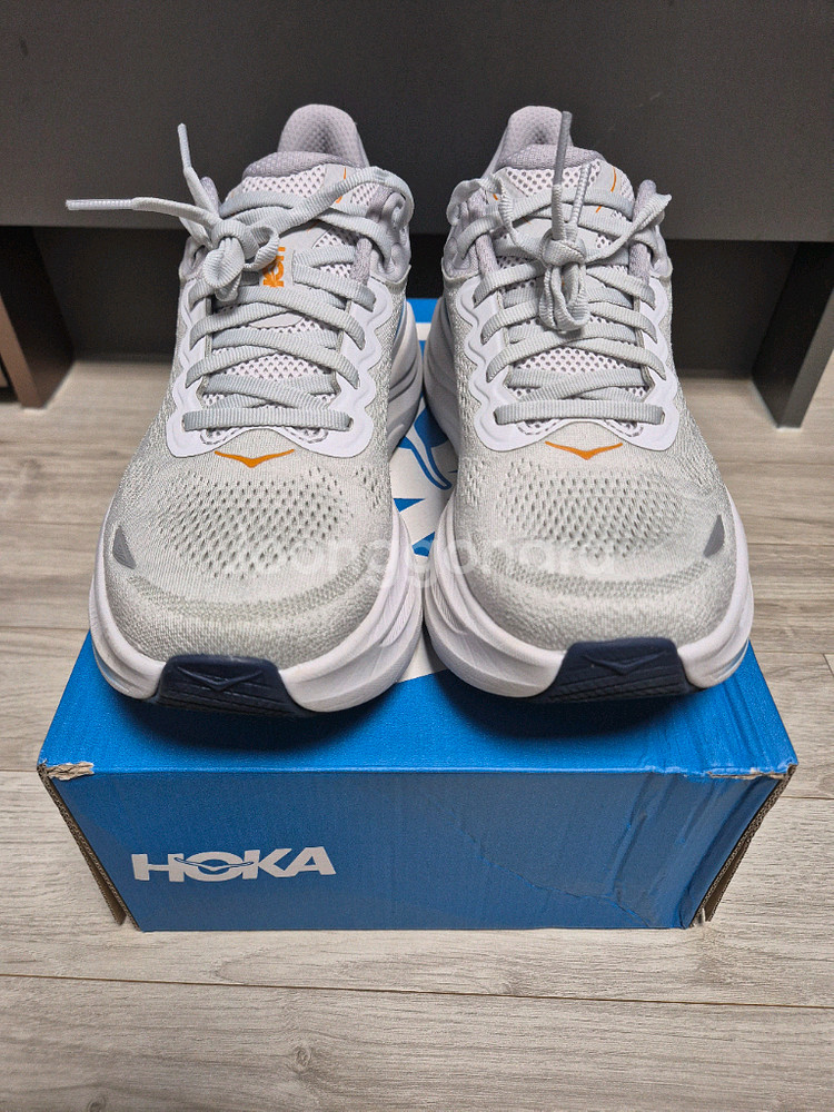 호카 본디9 스타더스트 런닝화 코스믹 그레이 (275)--1