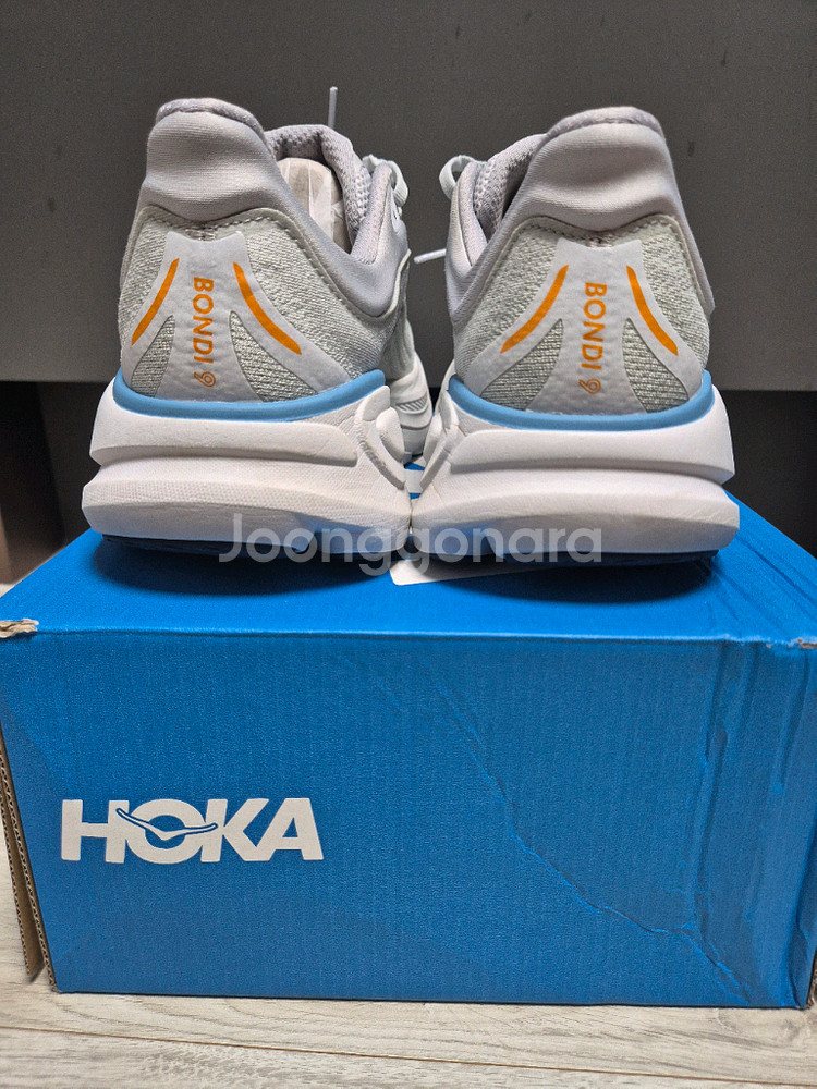 호카 본디9 스타더스트 런닝화 코스믹 그레이 (275)--2