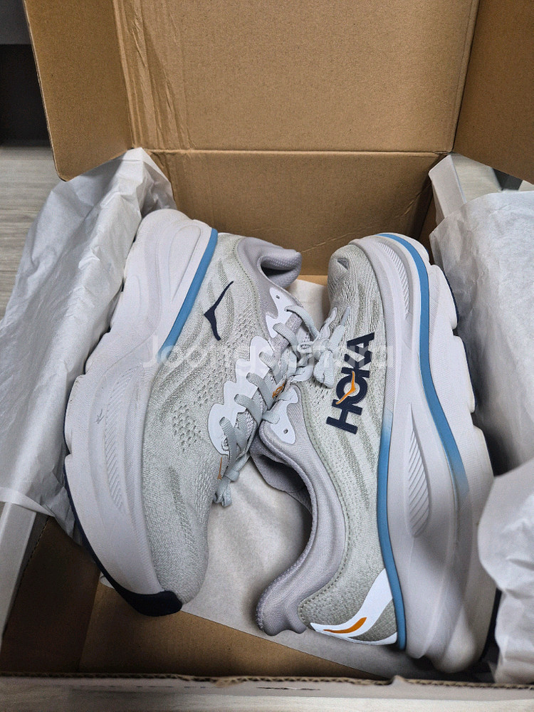 호카 본디9 스타더스트 런닝화 코스믹 그레이 (275)--3