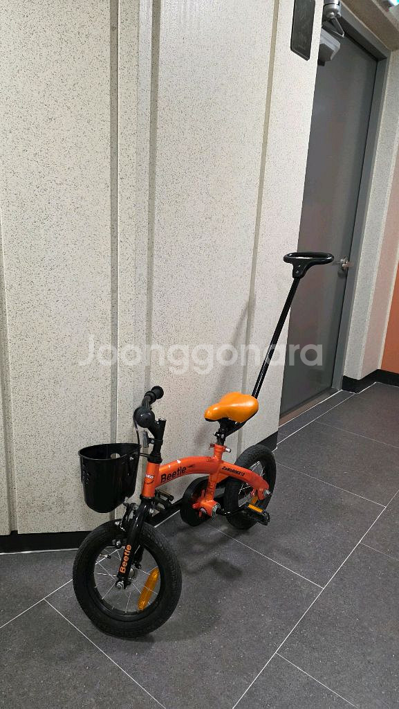 조코 바이크 비틀 12인치 유아 자전거 오렌지색--0