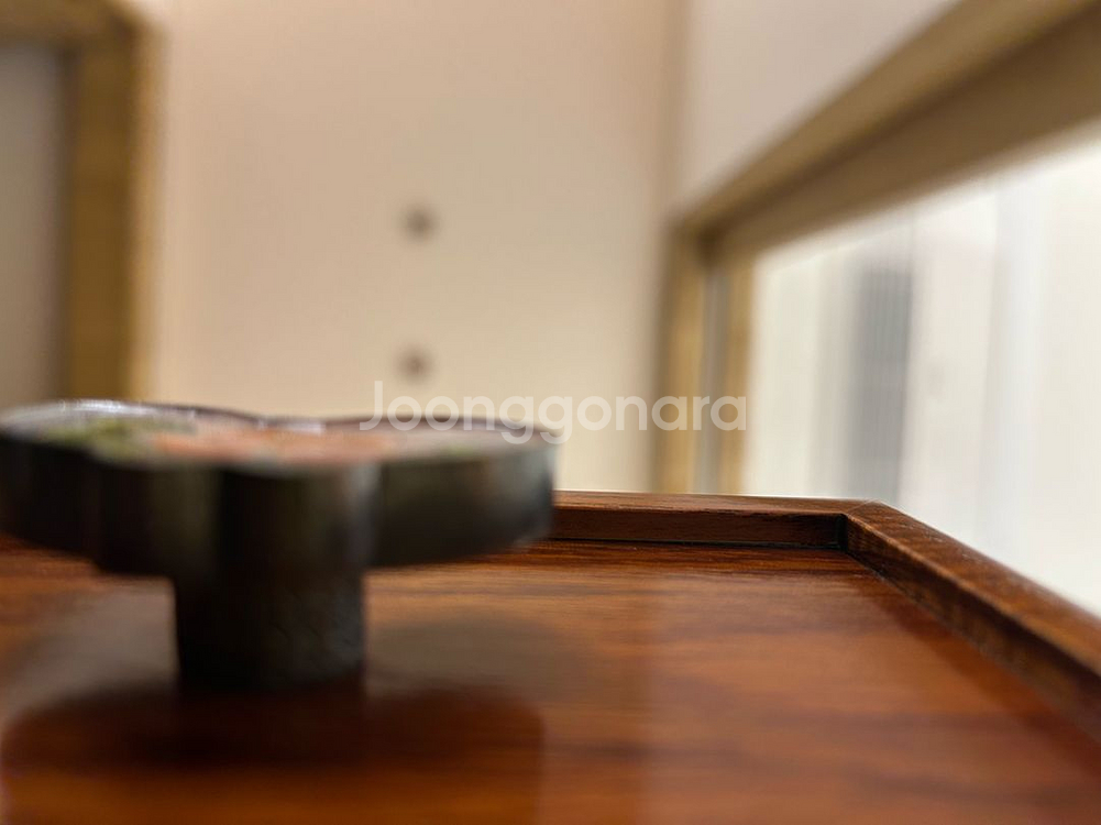 한국화 패턴 원목 서랍장(약징)--6