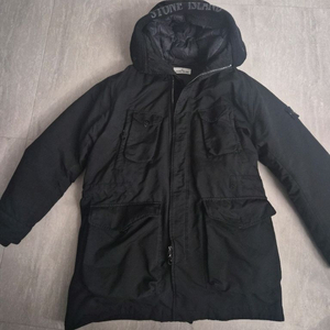 스톤아일랜드 18fw 다비드 롱패딩 블랙 XL