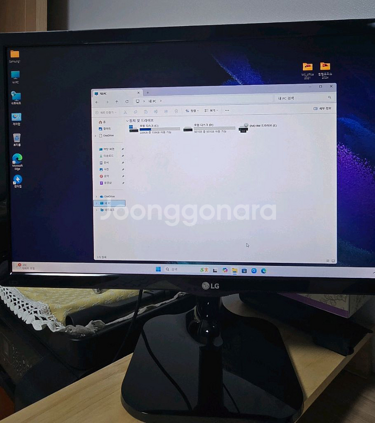 삼성 데스크탑 i5 12세대 Win 11(게이밍,동영상작업용)--5