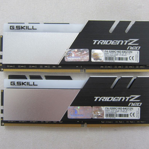 지스킬 DDR4-3200 CL16 TRIDENT Z NEO 64G(32Gx2)