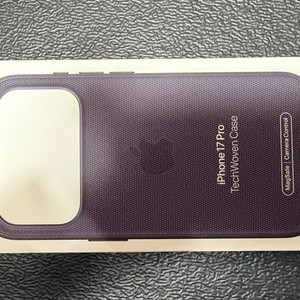 아이폰17 pro 테크우븐 케이스 퍼플 미개봉