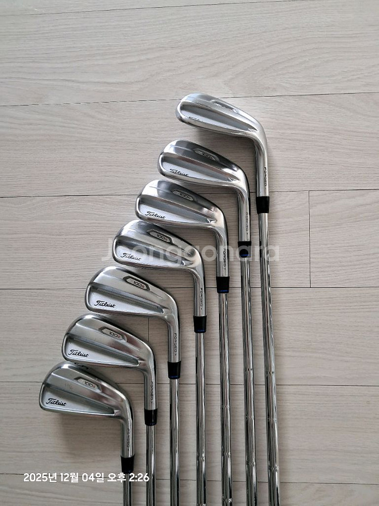 타이틀리스트 2세대 T100S 5~P, 48도 아이언 세트--0