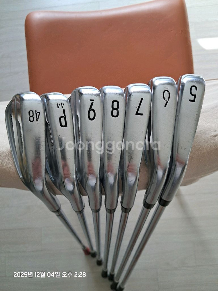 타이틀리스트 2세대 T100S 5~P, 48도 아이언 세트--2