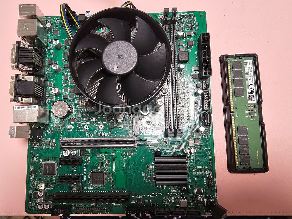 i5 13400f + 삼성전자 ddr5 16gb 5600mhz + asus pro h610m-c--0