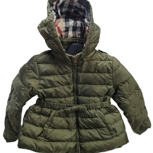 버버리 키즈 패딩 점퍼 올리브 3Y